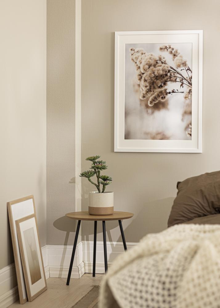 Keret Fehér faipari 65x90 cm - Paszpartuk Fehér 55x80 cm