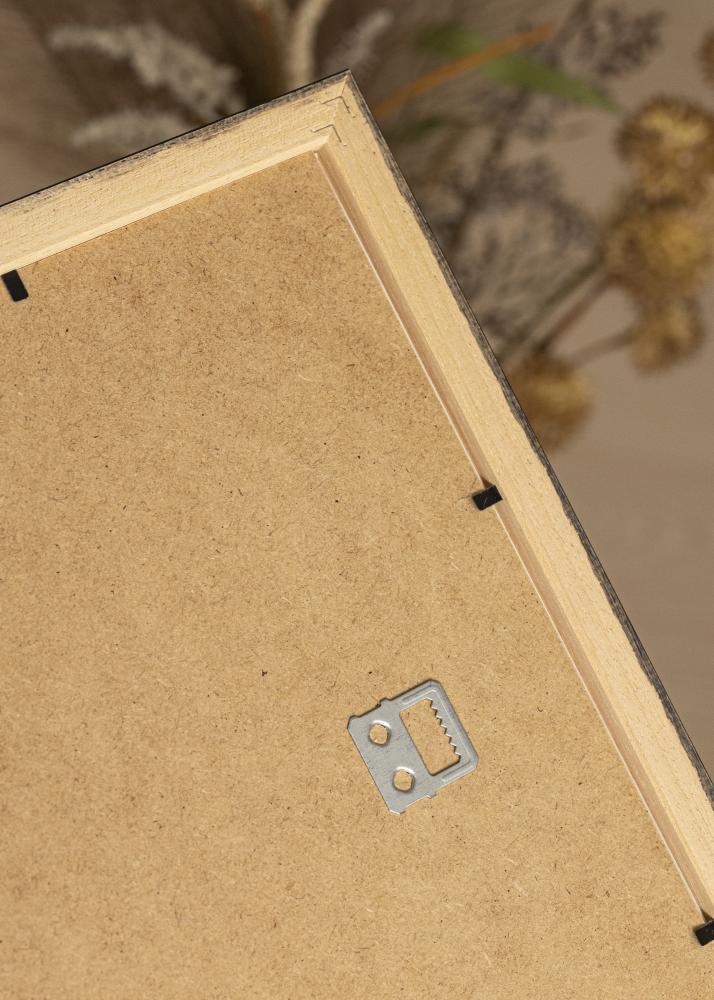 Keret Fekete faipari 68x98 cm - Paszpartuk Fehér 56x76 cm