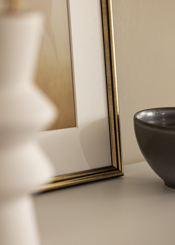 Keret Horndal Akrilüveg Arany 7x10 cm