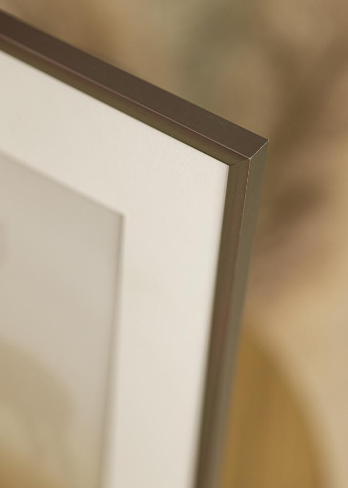 Keret New Lifestyle Acél 10x18 cm - Paszpartuk Fehér 8x10 cm