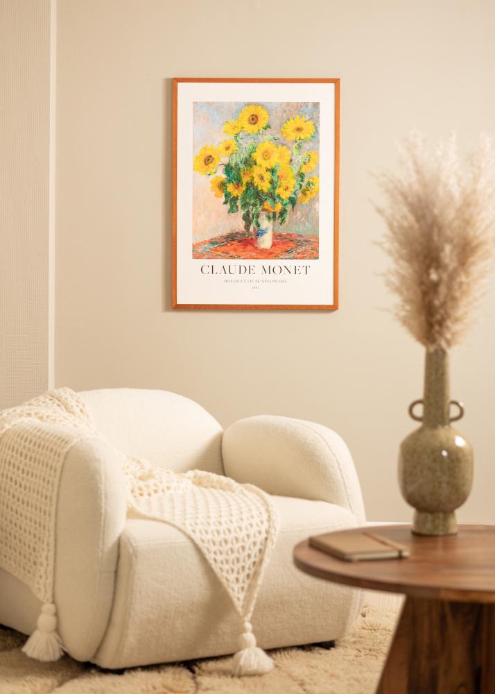 Keret Ares Cseresznye 50x70 cm - Paszpartuk fehér 16x23 inches