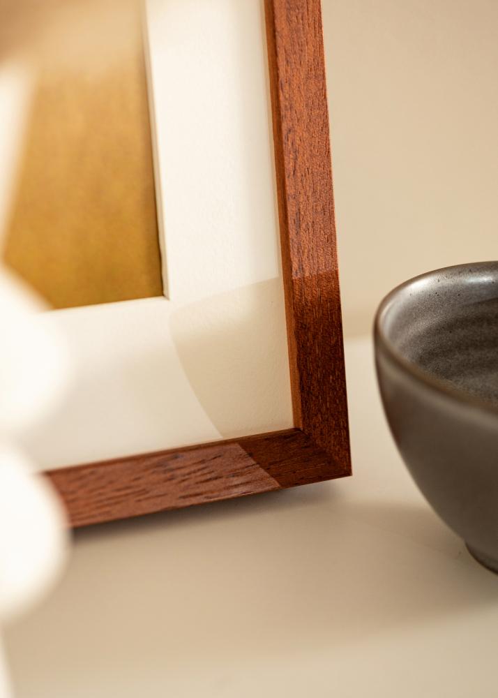 Keret Hermes Cseresznye 42x59,4 cm - Paszpartuk Fehér 25x38 cm