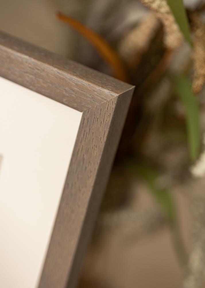 Keret Hermes szürke 60x60 cm - Paszpartuk Fehér 50x50 cm