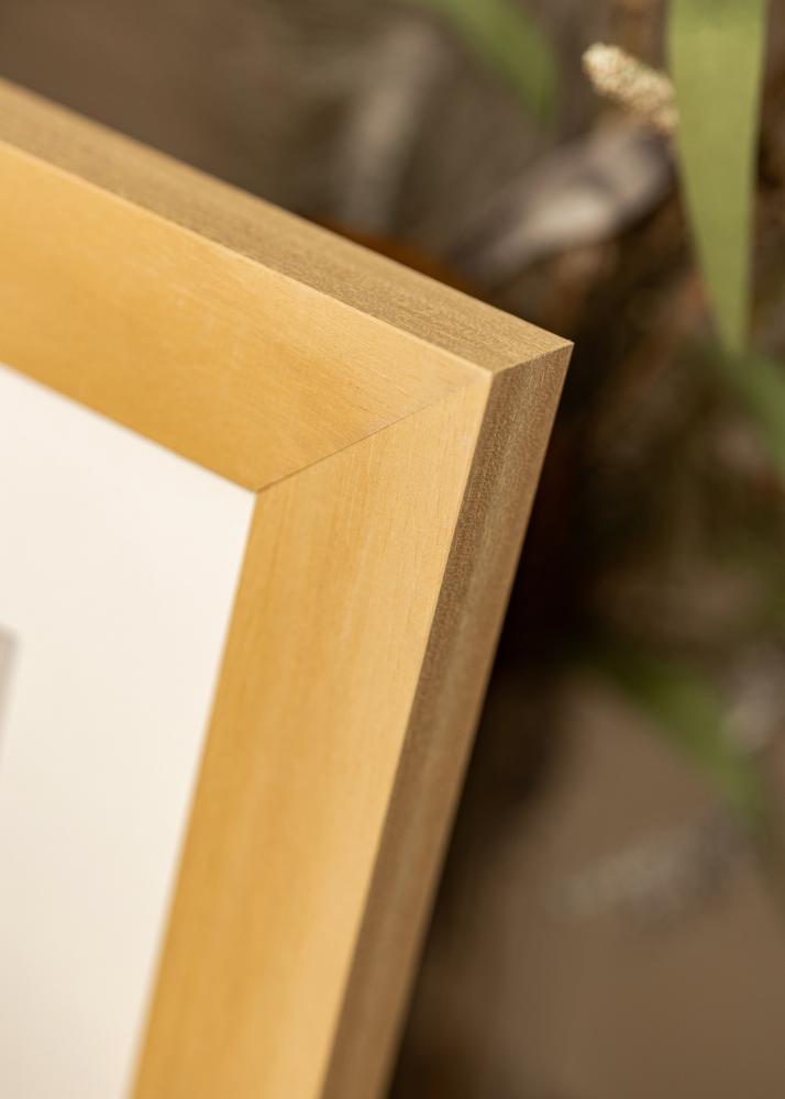 Keret Juno faipari 40x50 cm - Paszpartuk Fehér 30x38 cm