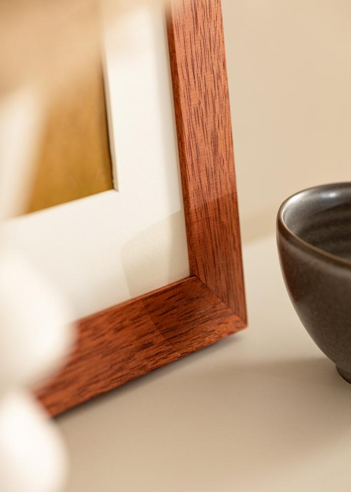 Keret Juno Cseresznye 40x60 cm - Paszpartuk Fehér 25x50 cm