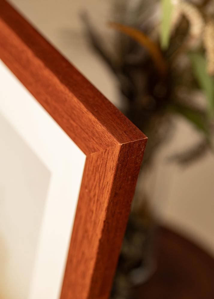 Keret Juno Cseresznye 40x60 cm - Paszpartuk Fehér 25x50 cm