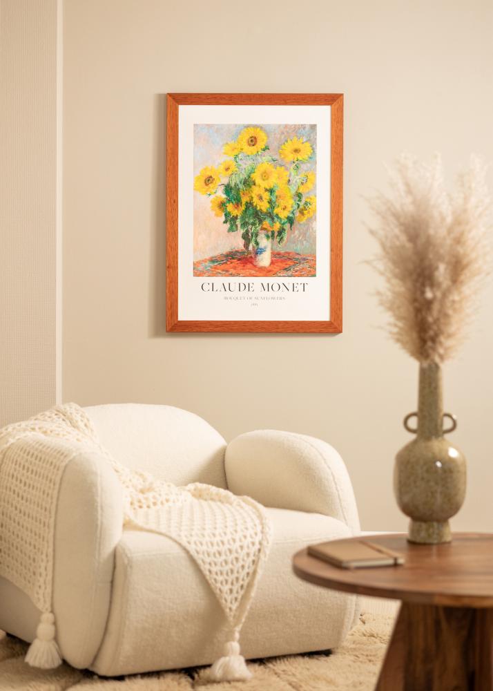 Keret Juno Cseresznye 40x60 cm - Paszpartuk Fehér 25x50 cm