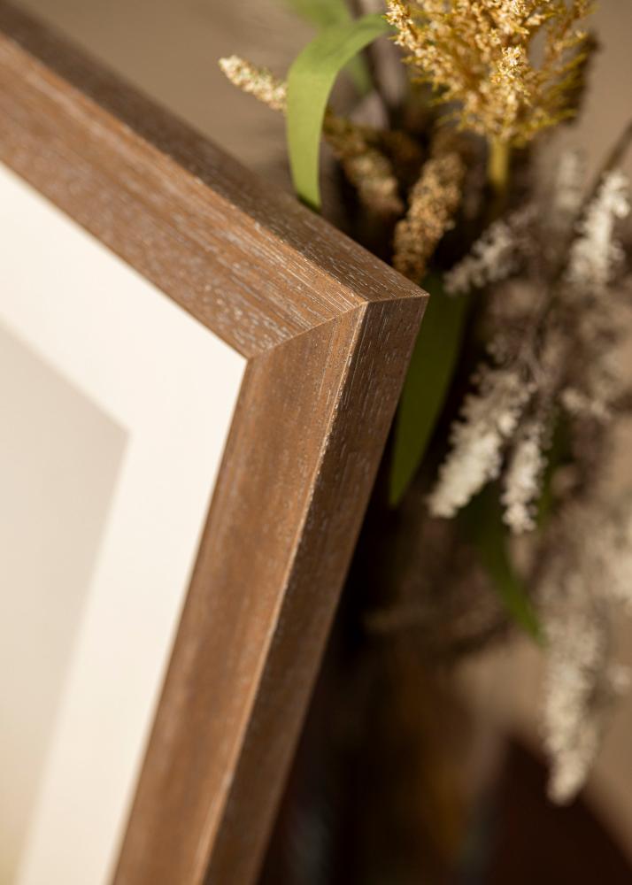 Keret Juno szürke 40x50 cm - Paszpartuk fehér 11x15 inches