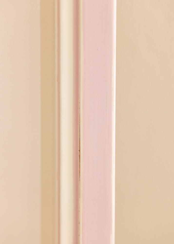 Keret Diana Rózsaszín 20x30 cm - Paszpartuk Fehér 10x21 cm