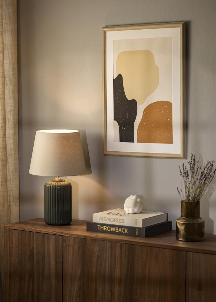 Keret västkusten tölgy 50x50 cm - Paszpartuk fehér 15x15 inches