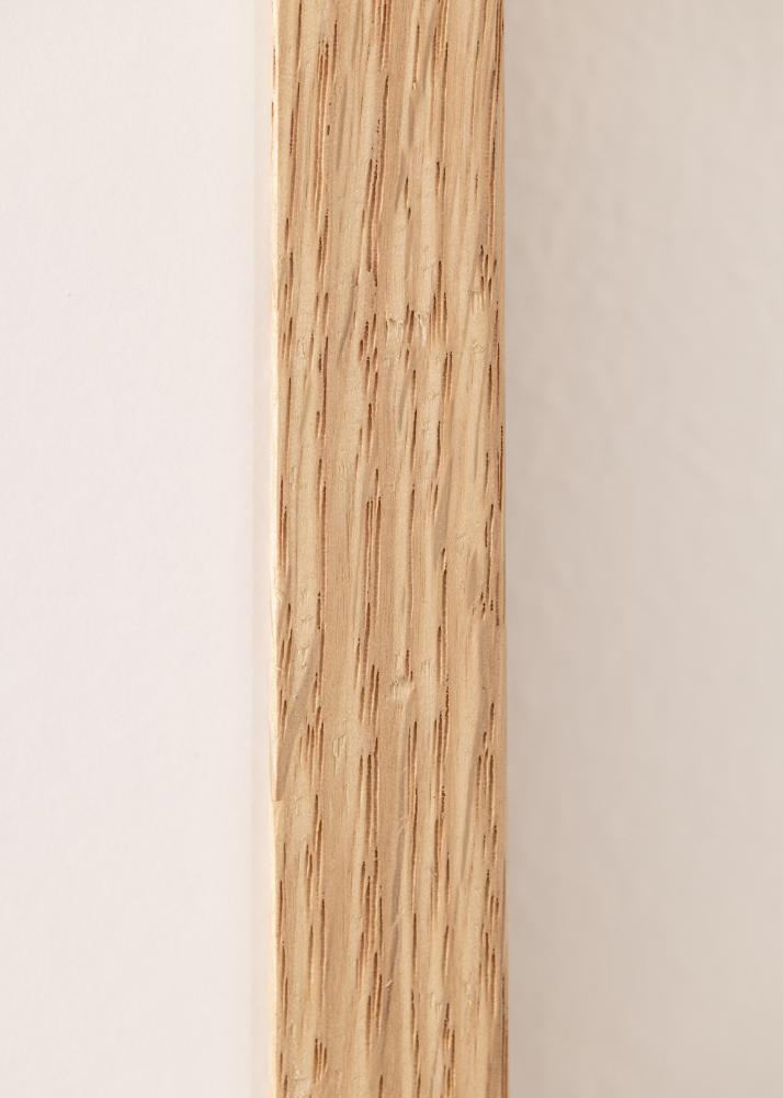 Keret Tidlös tömör Tölgy 30x40 cm - Passepartout Fehér 21x29,7 cm