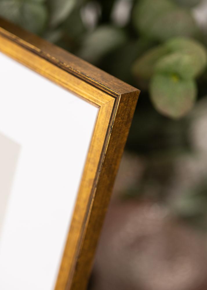 Keret Ringa Akrilüveg Arany 30x40 cm