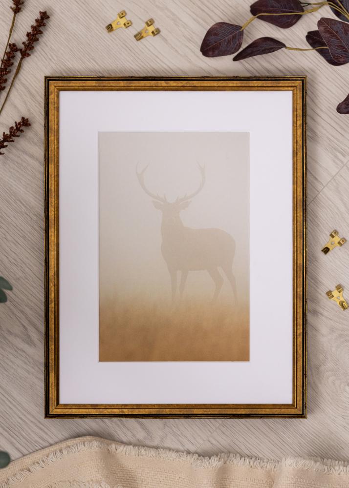 Keret Ringa Akrilüveg Arany 30x40 cm