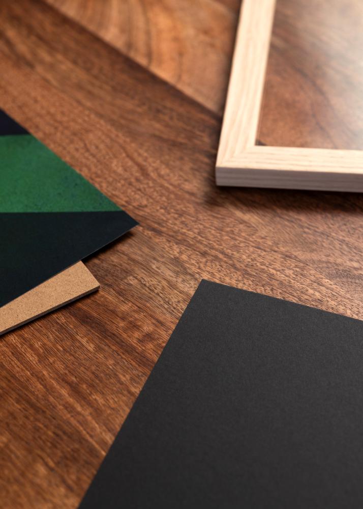 Savmentes Fekete Betétlap - Méretre szabott