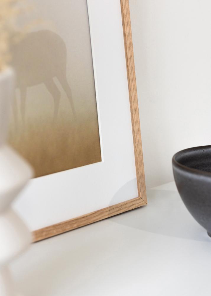 Keret Vékony Tölgy Akrilüveg 28x35 cm