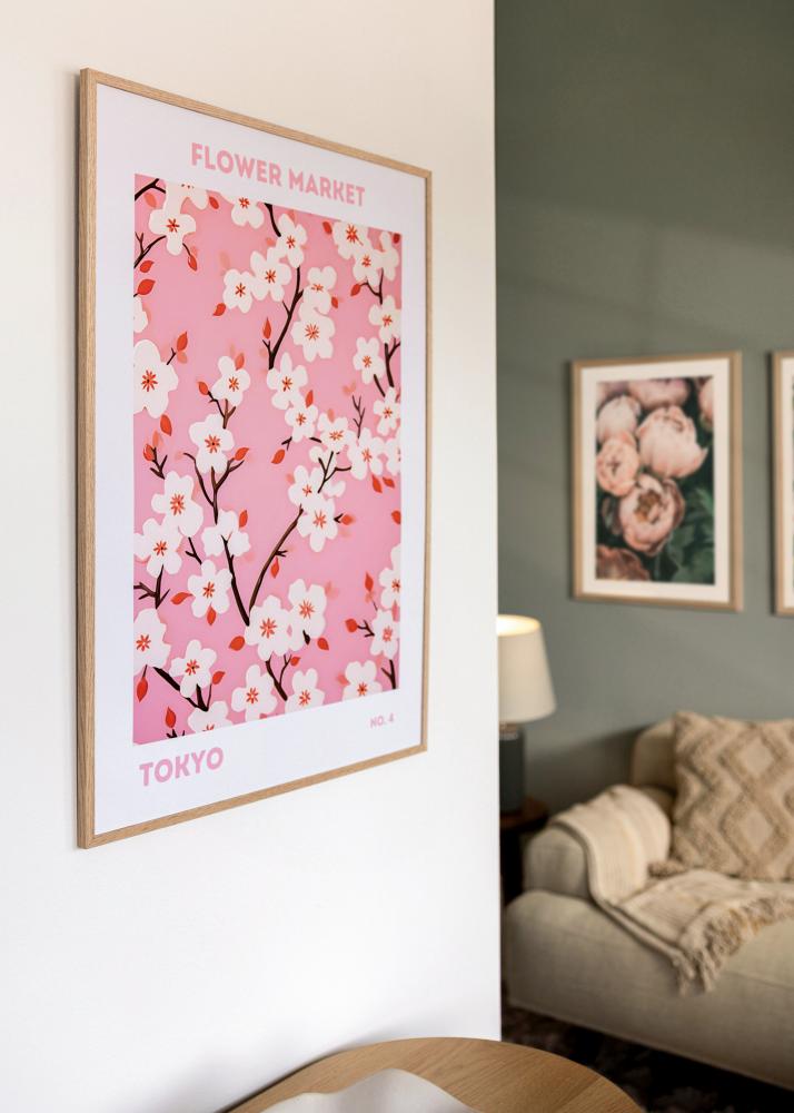 Keret Vékony Tölgy Akrilüveg 28x35 cm