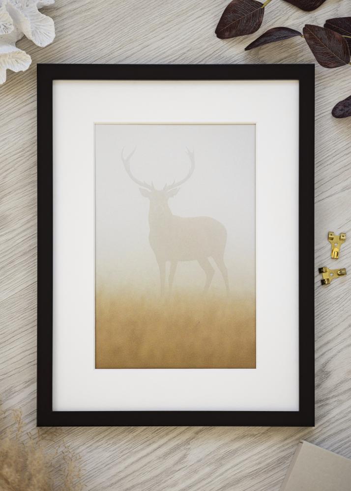 Képkeret Fekete széles 29,7 x 42 cm (A3)