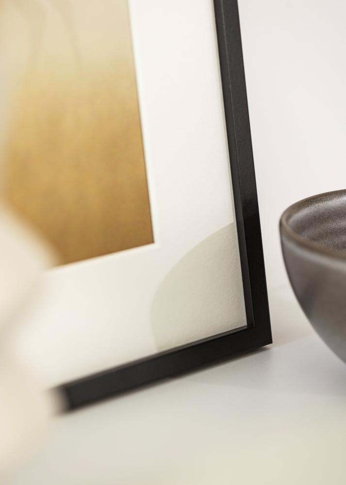 Képkeret Fekete keskeny 40 x 50 cm