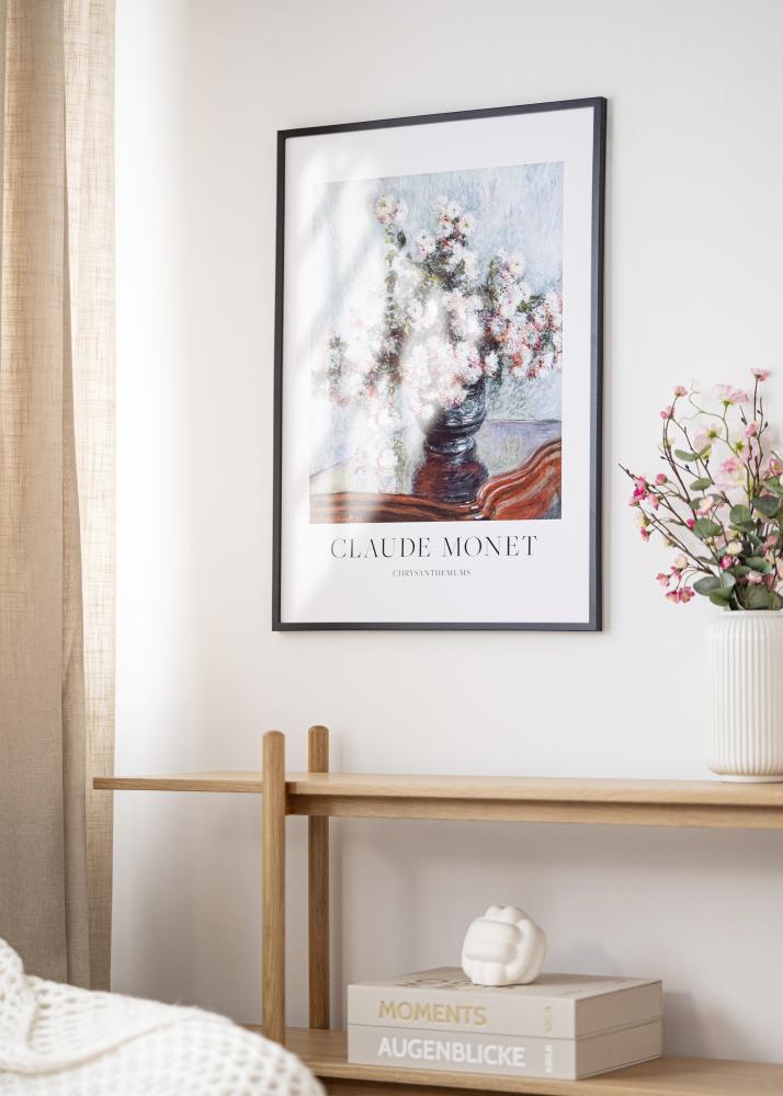 Képkeret Fekete keskeny 40 x 50 cm