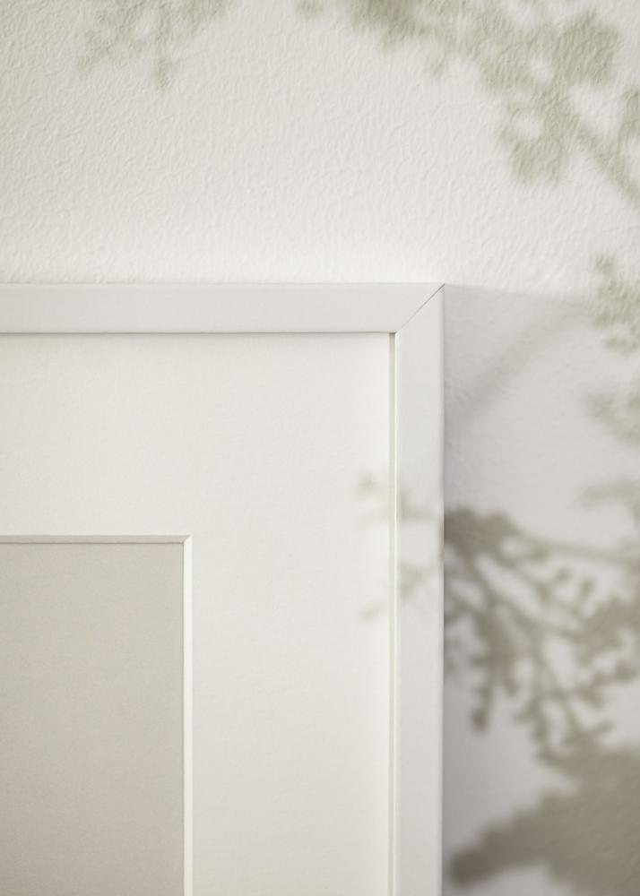 Képkeret fehér keskeny 21 x 30 cm