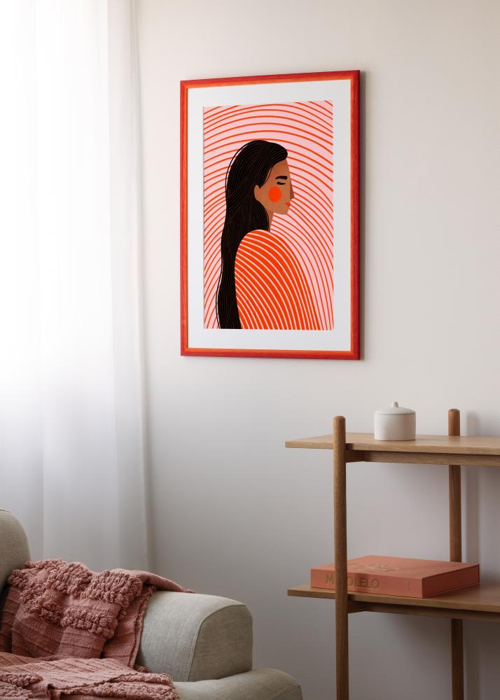 Keret Cornwall Akrilüveg Piros 42x59,4 cm (A2)