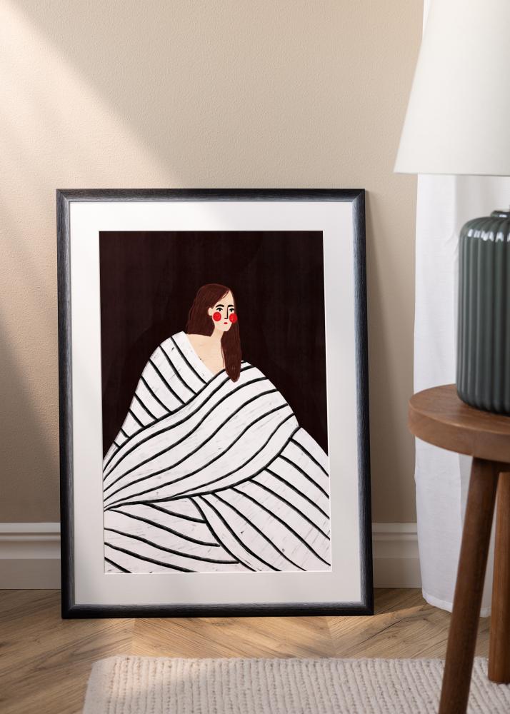 Keret Cornwall Akrilüveg Fekete 20x30 cm