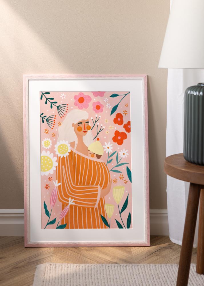 Keret Cornwall Akrilüveg Rózsaszín 40x50 cm