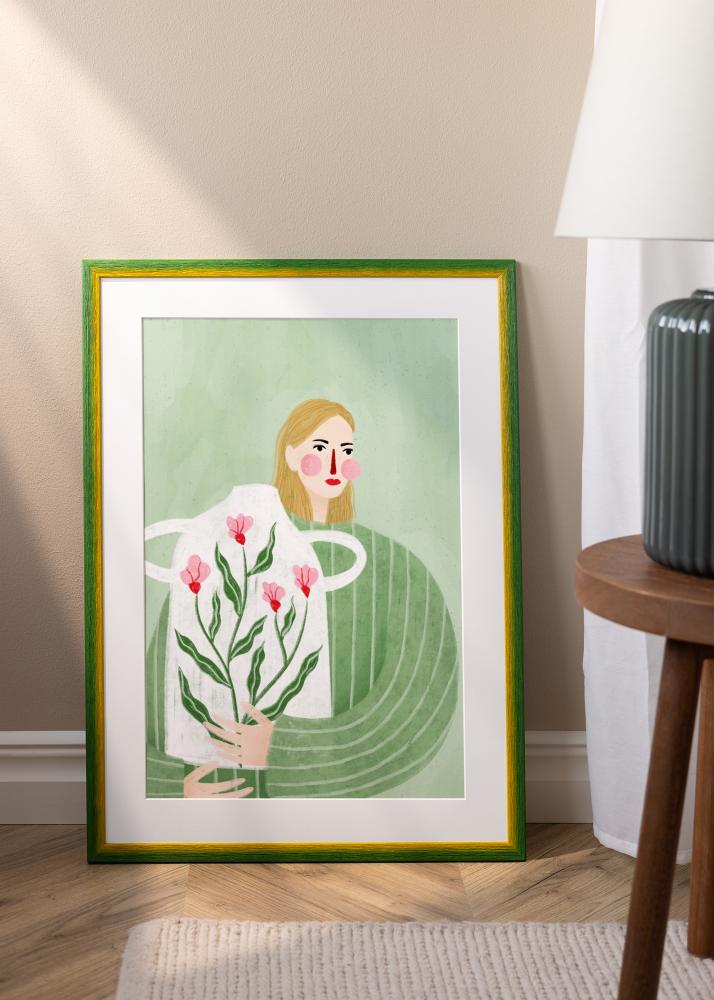 Keret Cornwall Akrilüveg Zöld 30x30 cm