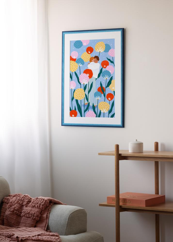 Keret Cornwall Akrilüveg Sötétkék 20x30 cm