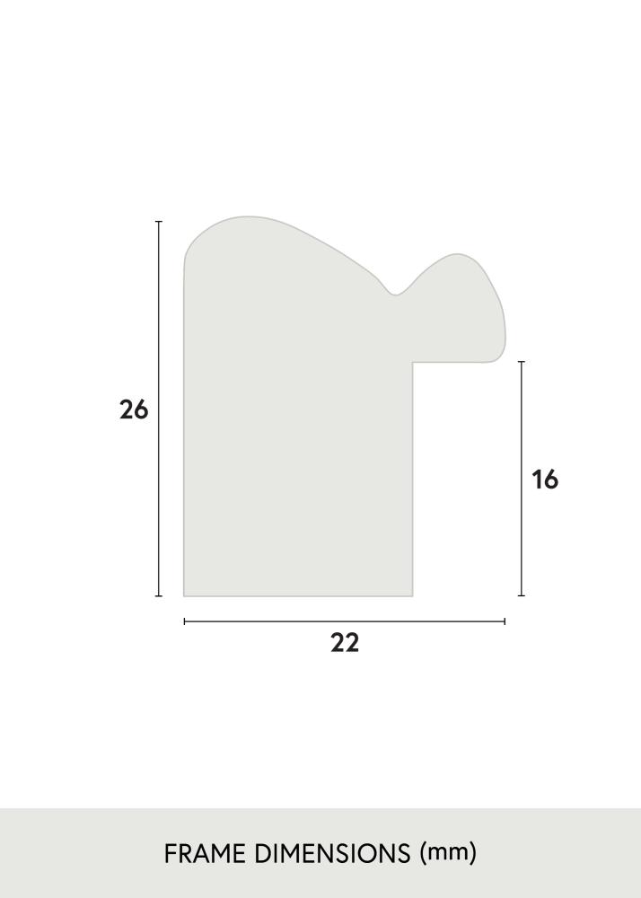 Keret Canterbury Akrilüveg Kék 40x50 cm