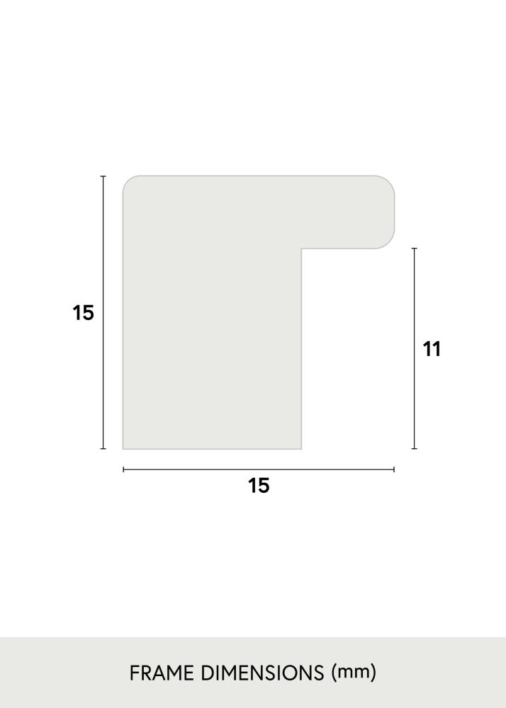 Keret Vemdalen Akrilüveg Tölgy 48x67 cm