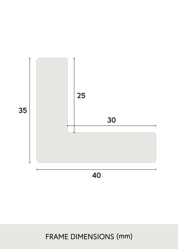 Keret Wells Akrilüveg Tölgy 30x40 cm