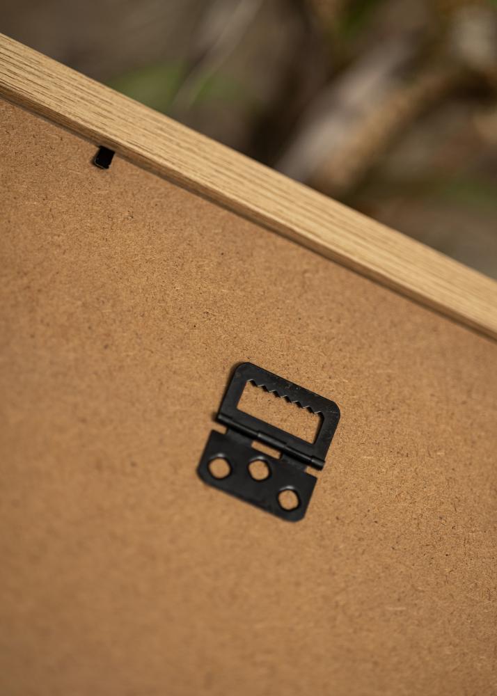 Keret Deco tölgy 70x70 cm - Paszpartuk fehér 24x24 inches