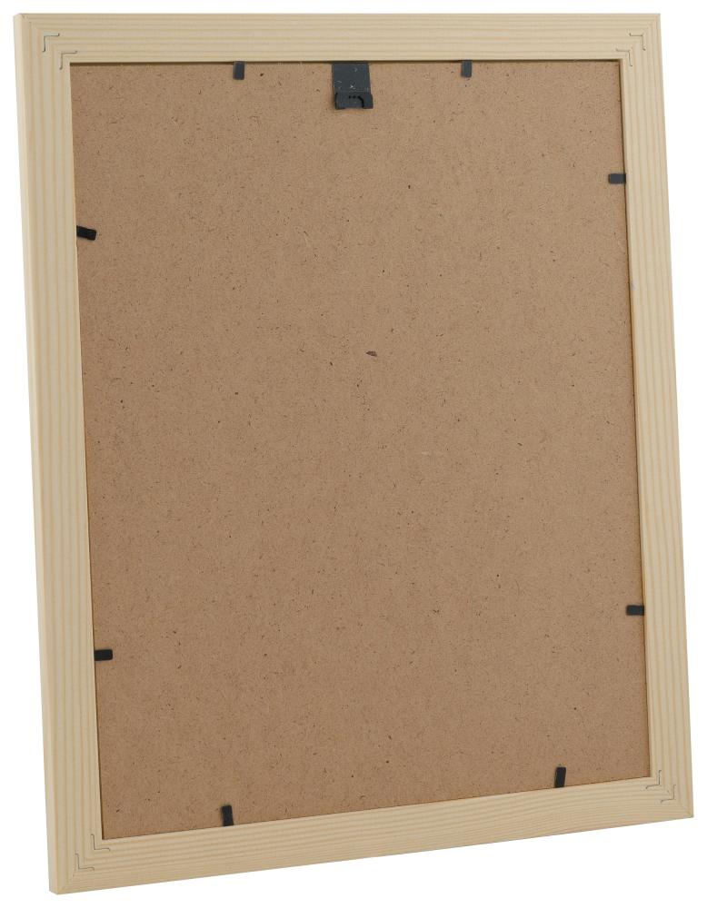 Keret Trendline természet 25x35 cm - Paszpartuk fehér 15x25 cm