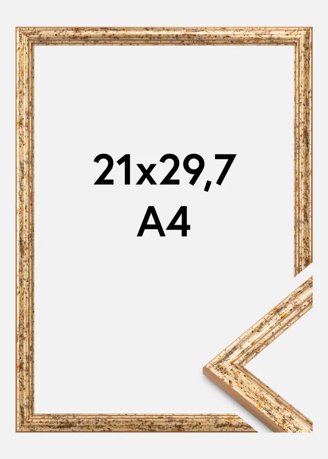 Keret Claudia Akrilüveg Ezüst 21x29,7 cm (A4)