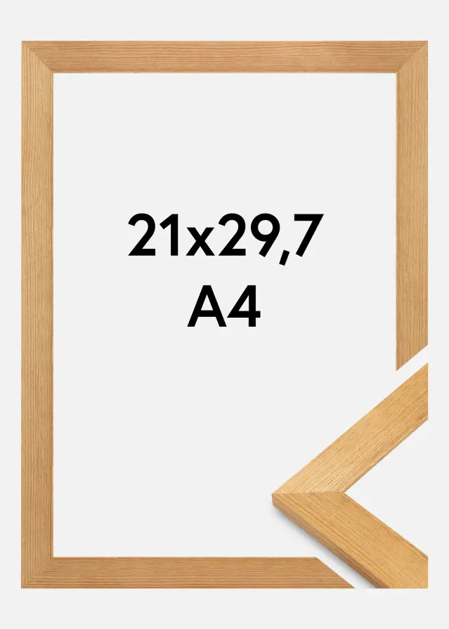 Keret Sandra Akrilüveg Tölgy 21x29,7 cm (A4)