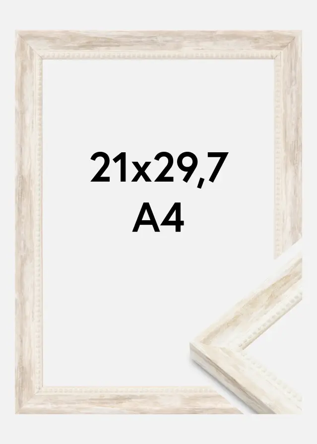 Keret Soledad Akrilüveg Fehér 21x29,7 cm (A4)