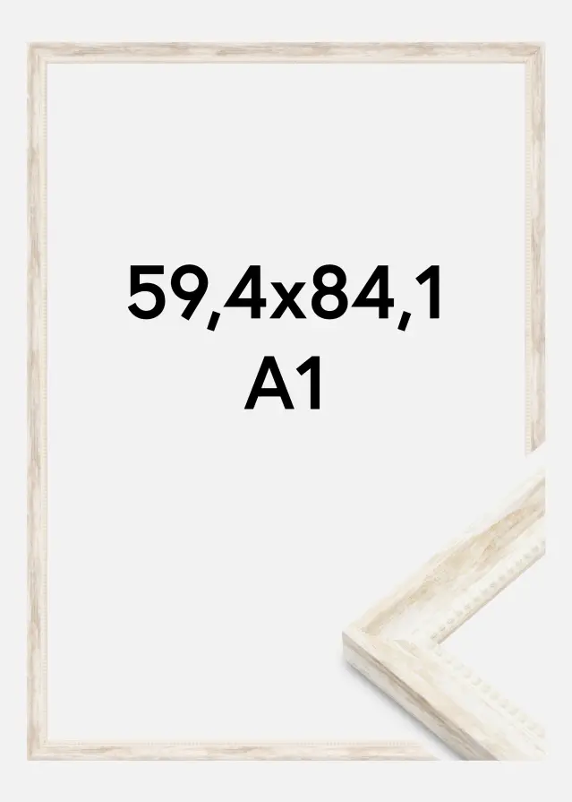 Keret Soledad Akrilüveg Fehér 59,4x84,1 cm (A1)