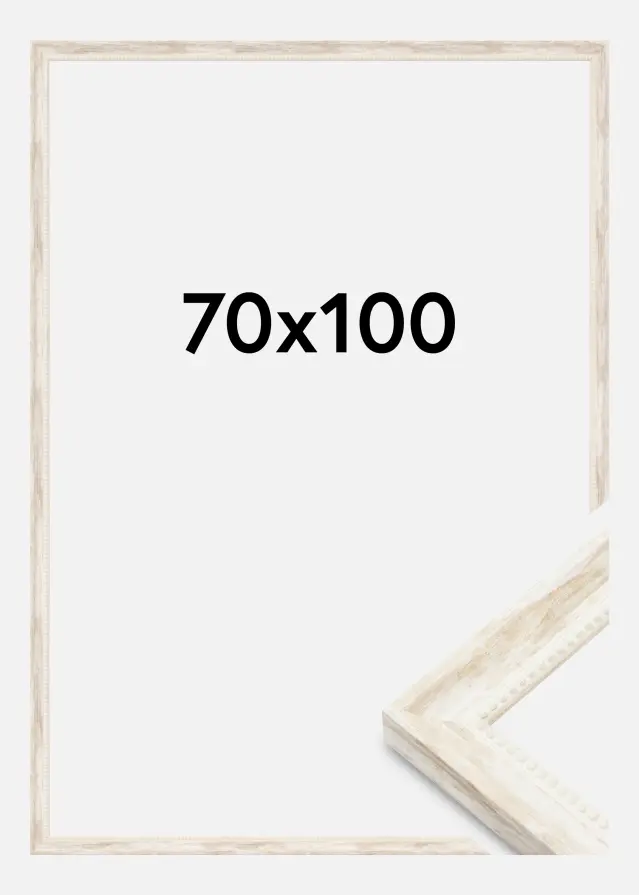 Keret Soledad Akrylglas Fehér 70x100 cm