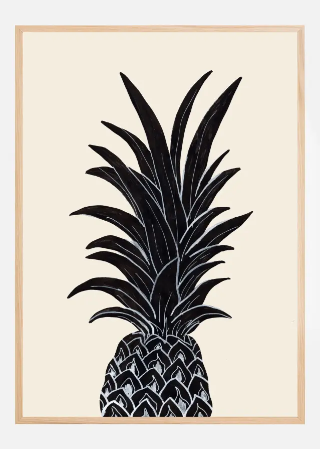 Black Pineapple Poszter