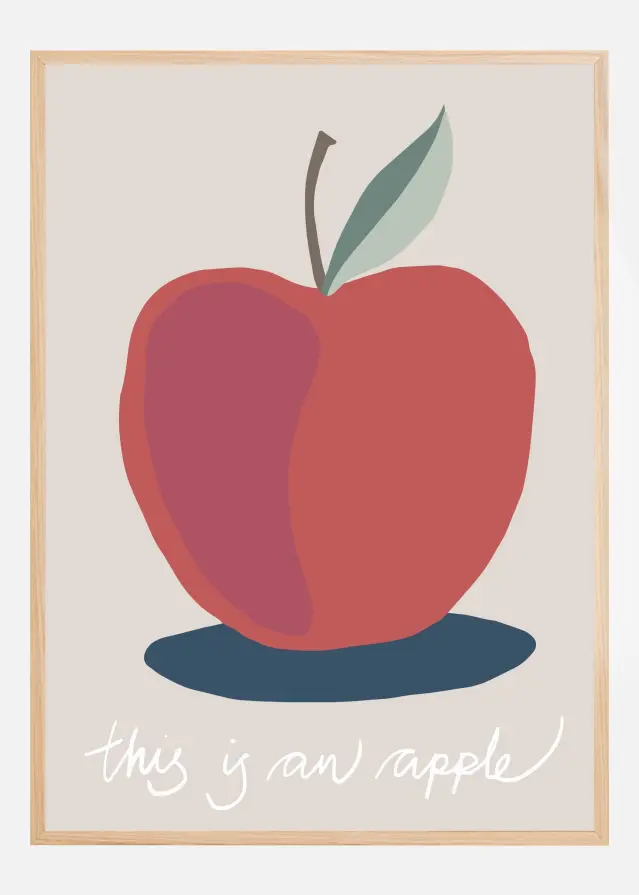 This is an Apple Poszter