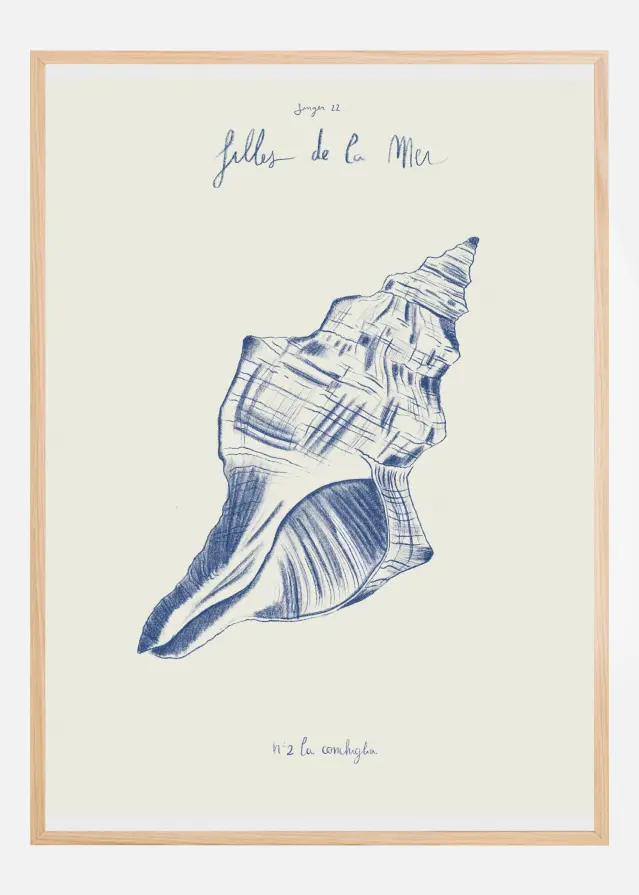 Filles de la mer n.2 - La conchiglia Poszter