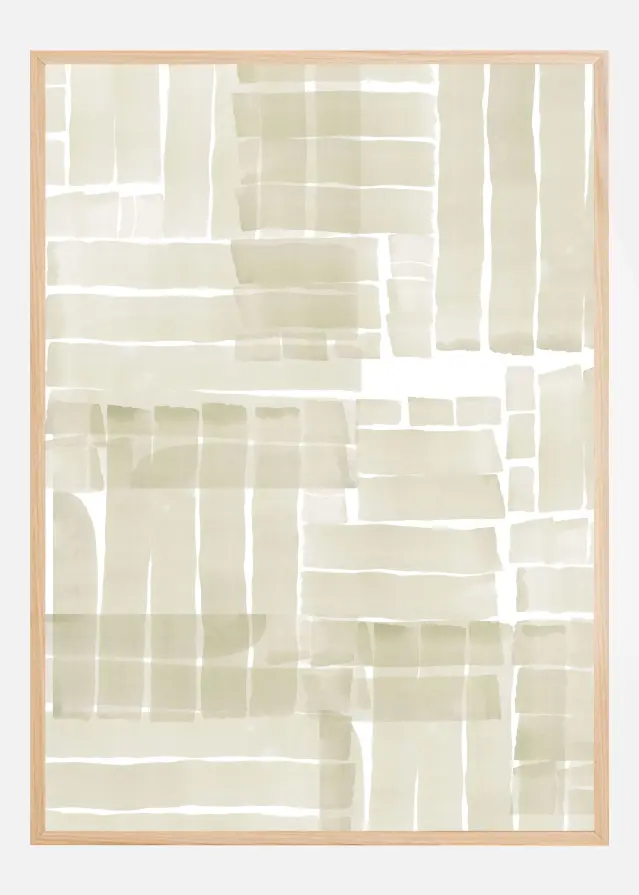 Neutral Tangle Grid 1 Poszter