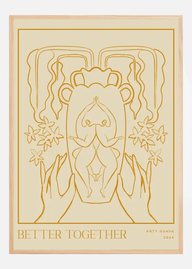 Vessel Collection : Better Together (LineArt) Poszter