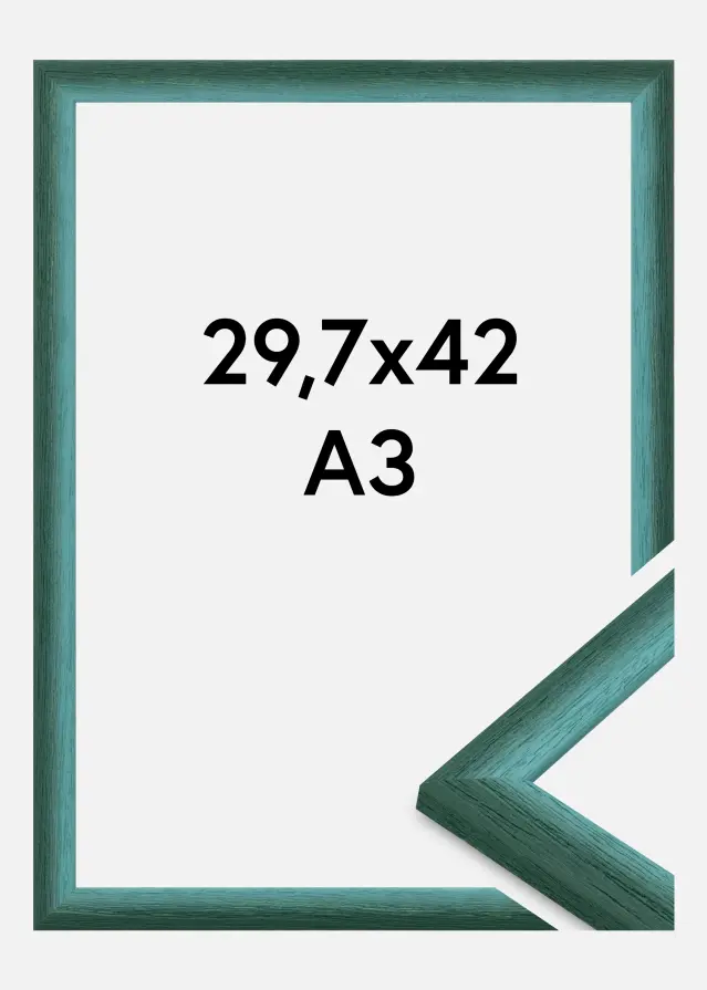 Keret Cornwall Akrilüveg Sötétzöld 29,7x42 cm (A3)