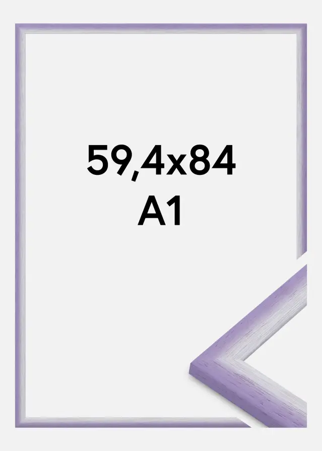 Cornwall Keret Akrilüveg Világoslila 59,4x84,1 cm (A1)