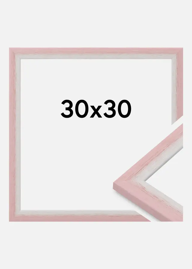 Keret Cornwall Akrilüveg Rózsaszín 30x30 cm