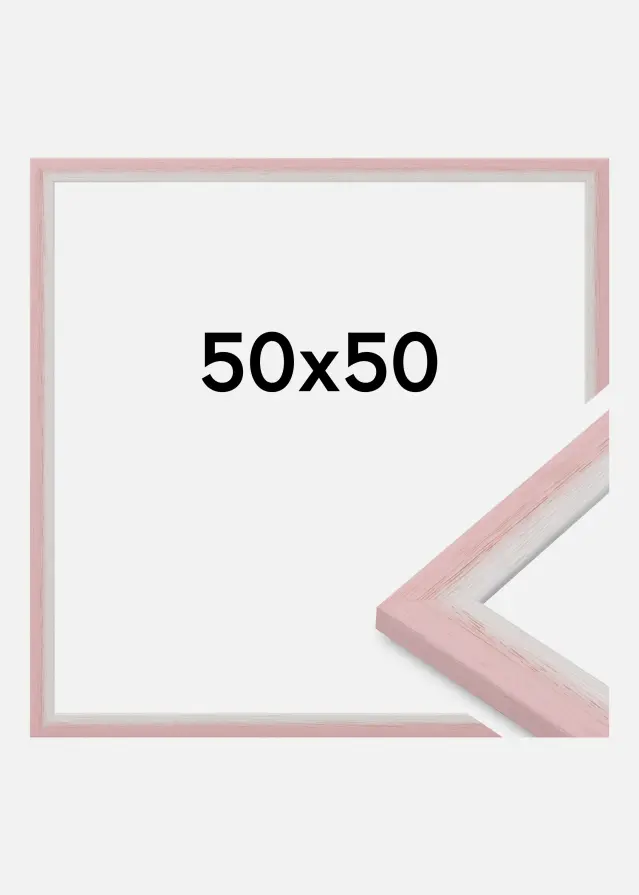 Keret Cornwall Akrilüveg Rózsaszín 50x50 cm