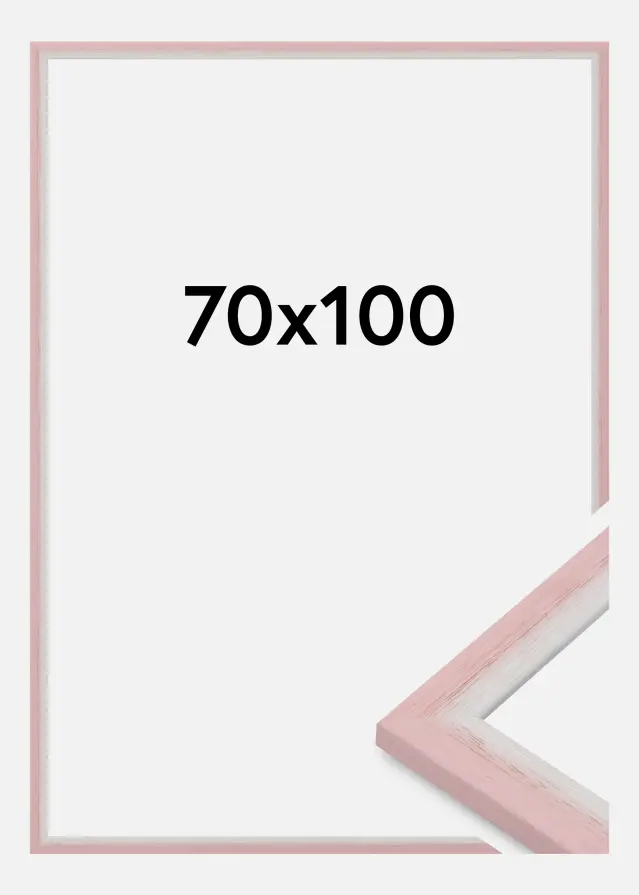 Keret Cornwall Akrilüveg Rózsaszín 70x100 cm