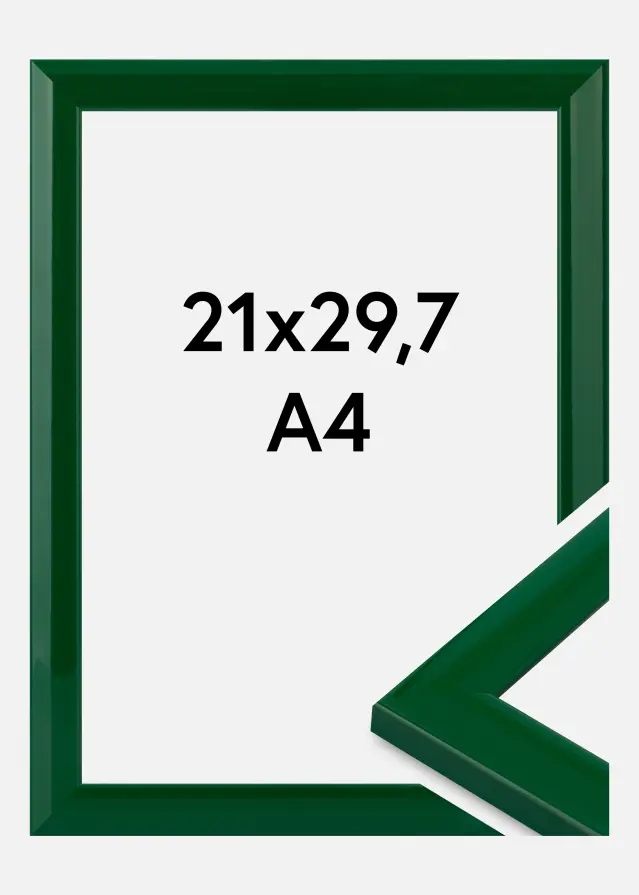 Keret Dorset Akrilüveg Zöld 21x29,7 cm (A4)